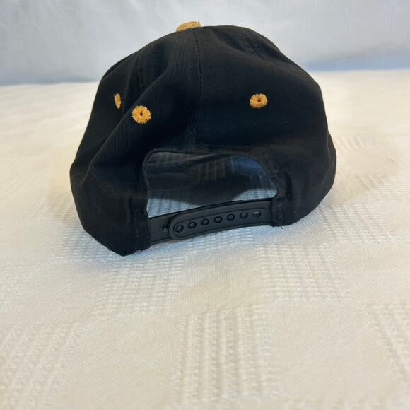 Miller Genuine Draft Snapback Hat Pigskin Suede Brim Logo Masters - Picture 5 of 10